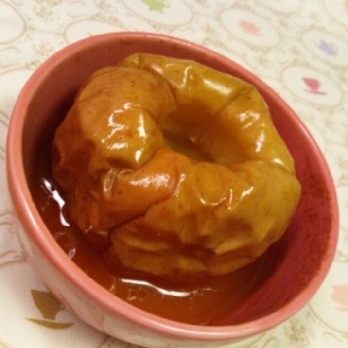 焼きリンゴ レンジで簡単 レシピ 作り方 By Nini 楽天レシピ
